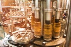 Drink water bottle production line stock photography Drink water bottle production line stock photography