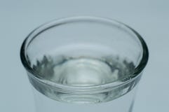 Water in a glass with a white background stock photos Water in a glass with a white background stock photos