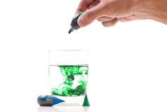 Drop Of Green Stock Photos Drop Of Green Stock Photos