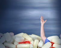 Druggebruik het medicijnnoodkreet van de verslavings chronische pijn royalty-vrije stock foto Druggebruik het medicijnnoodkreet van de verslavings chronische pijn royalty-vrije stock foto