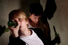 Drunk Young Men Royalty Free Stock Images Drunk Young Men Royalty Free Stock Images