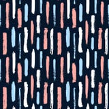 Dry brush paint strokes abstract seamless pattern royalty free illustration Dry brush paint strokes abstract seamless pattern royalty free illustration