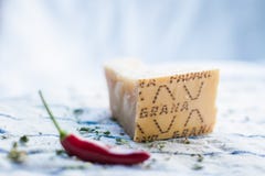 Du poivron rouge et du fromage italien photos libres de droits Du poivron rouge et du fromage italien photos libres de droits