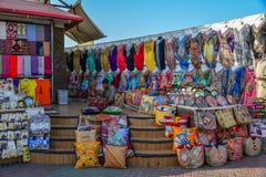 Souvenir shop at local market in Dubai stock image Souvenir shop at local market in Dubai stock image