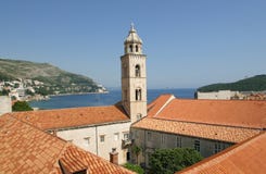 Dubrovnik Dominkan Church Royalty Free Stock Photography