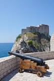 dubrovnik fortecznego lovrijenac stary miasteczko obraz royalty free dubrovnik fortecznego lovrijenac stary miasteczko obraz royalty free