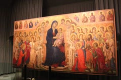 Duccio di Buoninsegna, Maesta, Museo dell`Opera metropolitana del Duomo, Siena, Italy.
