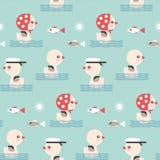 Ducks royalty free illustration Ducks royalty free illustration