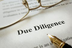 Due Diligence. stock images Due Diligence. stock images