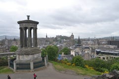 Dugald Stewart Monument i Edinburg, Skottland royaltyfri foto Dugald Stewart Monument i Edinburg, Skottland royaltyfri foto