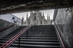 Duomo de Milano, Italia imagen de archivo Duomo de Milano, Italia imagen de archivo