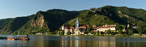 Durnstein, Wachau, Áustria imagens de stock Durnstein, Wachau, Áustria imagens de stock