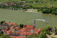 Durnstein, Wachau, Áustria foto de stock Durnstein, Wachau, Áustria foto de stock