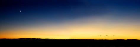 Dusk Orange Yellow Sky Royalty Free Stock Image Dusk Orange Yellow Sky Royalty Free Stock Image