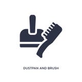 dustpan και βουρτσών εικονίδιο στο άσπρο υπόβαθρο Απλή απεικόνιση στοιχείων από την έννοια εργαλείων ελεύθερη απεικόνιση δικαιώματος dustpan και βουρτσών εικονίδιο στο άσπρο υπόβαθρο Απλή απεικόνιση στοιχείων από την έννοια εργαλείων ελεύθερη απεικόνιση δικαιώματος
