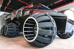 Duży mars rover pojęcia pojazd fotografia stock Duży mars rover pojęcia pojazd fotografia stock
