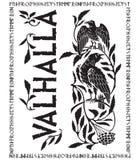 Dwa czarnej gałąź halny popiół i, ilustracja Skandynawska mitologia royalty ilustracja Dwa czarnej gałąź halny popiół i, ilustracja Skandynawska mitologia royalty ilustracja