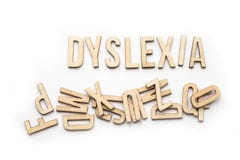 Dyslexibegrepp, ord som stavas ut i träbokstäver royaltyfria bilder Dyslexibegrepp, ord som stavas ut i träbokstäver royaltyfria bilder