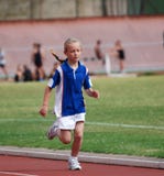 Dziecko atlety bieg