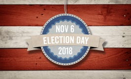 Dzień Wyborów 2018, USA flaga amerykańskiej pojęcia tło ilustracja wektor Dzień Wyborów 2018, USA flaga amerykańskiej pojęcia tło ilustracja wektor