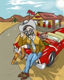dziki zachód ilustracja wektor dziki zachód ilustracja wektor