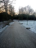 Dänische Winter-Landschaft lizenzfreies stockfoto Dänische Winter-Landschaft lizenzfreies stockfoto