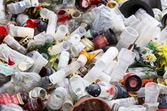 Déchets en plastique images stock Déchets en plastique images stock