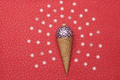 Décorations de Noël ou de nouvelle année Image libre de droits