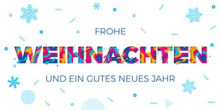 Découpage allemand de couleur de papercut de vecteur de fond de carte de voeux de Joyeux Noël de Frohe Weihnachten illustration libre de droits Découpage allemand de couleur de papercut de vecteur de fond de carte de voeux de Joyeux Noël de Frohe Weihnachten illustration libre de droits