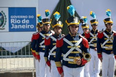 défilé civique militaire célébrant l'indépendance du Brésil photo stock défilé civique militaire célébrant l'indépendance du Brésil photo stock