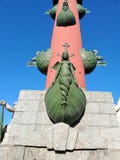 Détail de la colonne Rostral sous forme de femme photo libre de droits Détail de la colonne Rostral sous forme de femme photo libre de droits