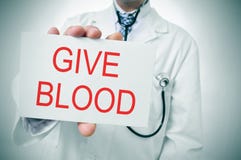 Dê o sangue imagem de stock Dê o sangue imagem de stock