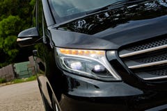 Día de la prueba de conducción de Mercedes-Benz Vito 2017 fotos de archivo Día de la prueba de conducción de Mercedes-Benz Vito 2017 fotos de archivo
