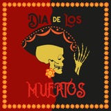Día del cartel muerto ilustración del vector Día del cartel muerto ilustración del vector