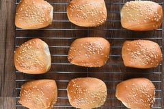 Dîner Rolls de la graine de sésame images stock Dîner Rolls de la graine de sésame images stock