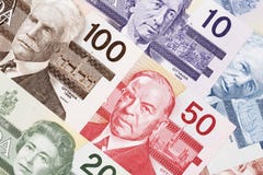 Dólares canadienses, un fondo Dólares canadienses, un fondo