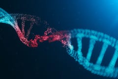 3D例证病毒脱氧核糖核酸分子,结构 概念被毁坏的代码人类基因组 损伤脱氧核糖核酸分子 ?? 库存例证 3D例证病毒脱氧核糖核酸分子,结构 概念被毁坏的代码人类基因组 损伤脱氧核糖核酸分子 ?? 库存例证