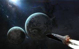 E r Arte della fantascienza illustrazione di stock E r Arte della fantascienza illustrazione di stock