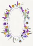 E watercolor arranjo de flor Projeto do molde do cartão invitation imagem de stock royalty free E watercolor arranjo de flor Projeto do molde do cartão invitation imagem de stock royalty free