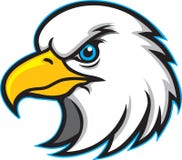 Eagle Head Mascot Logo