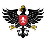 Eagle heraldic style with crown royalty free illustration Eagle heraldic style with crown royalty free illustration
