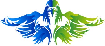 Eagle-Logodesign vektor abbildung Eagle-Logodesign vektor abbildung