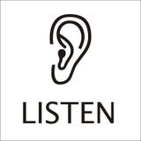Ear Icon Royalty Free Stock Image Ear Icon Royalty Free Stock Image