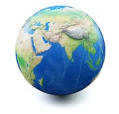 Earth on white background stock illustration Earth on white background stock illustration