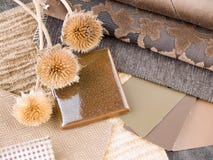 Earthy brownish interior design plan royalty free stock image Earthy brownish interior design plan royalty free stock image