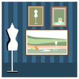 Easels ή χρωματίζοντας πίνακες τέχνης με τον καμβά διανυσματική απεικόνιση Easels ή χρωματίζοντας πίνακες τέχνης με τον καμβά διανυσματική απεικόνιση