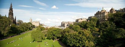 East Princes Street Gardens, Edinburgh, Scotland royalty free stock photos East Princes Street Gardens, Edinburgh, Scotland royalty free stock photos