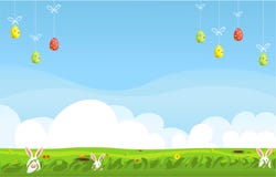 Easter Background Stock Images