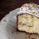 Easter cake. Festive bread. White Fudge Pie stock photo Easter cake. Festive bread. White Fudge Pie stock photo