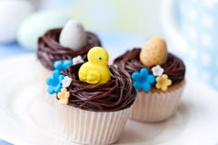 Easter Cupcakes Stock Images Easter Cupcakes Stock Images